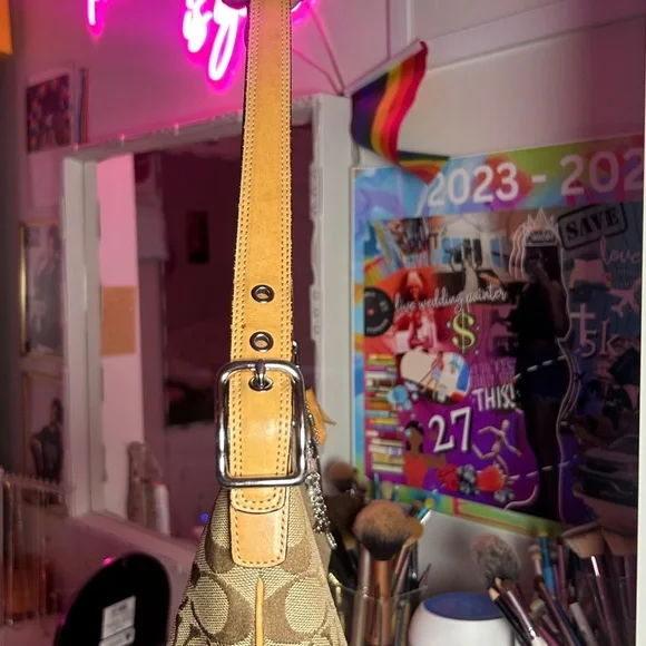 Coach Y2K Vintage Hamptons Demi East West Bauguette - Picture 3 of 11